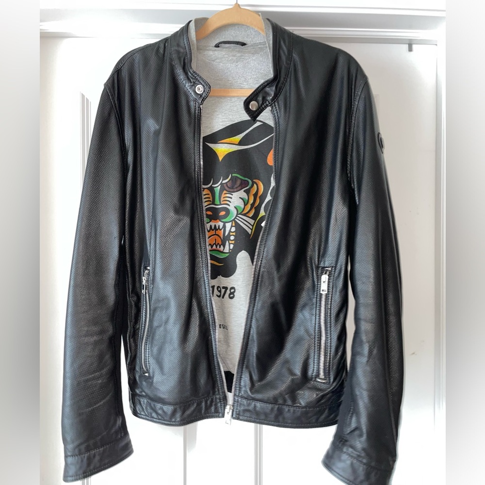 Diesel men’s leather jacket